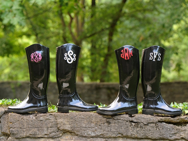 Personalized Rain Boots