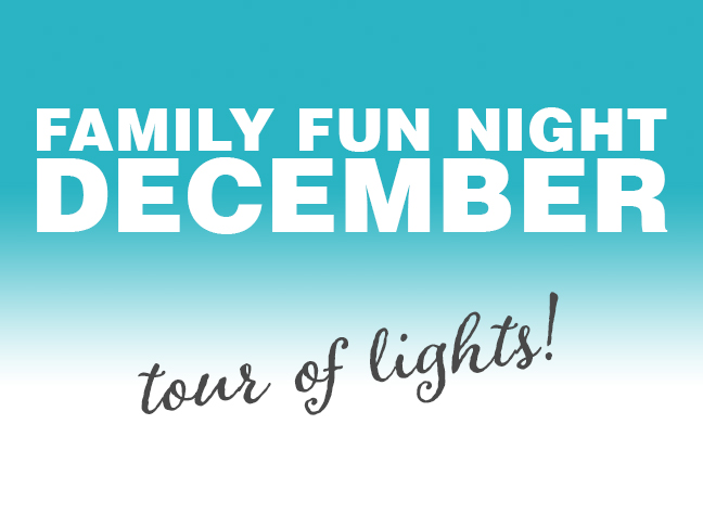 December: Tour the Holiday Lights