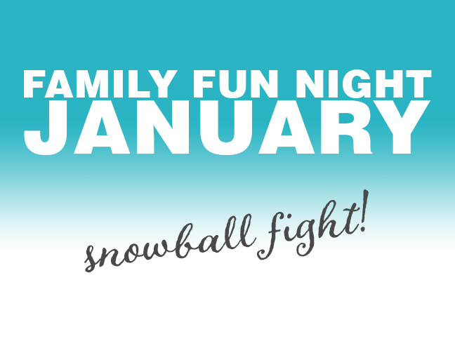 January: Have an Indoor Snowball Fight!