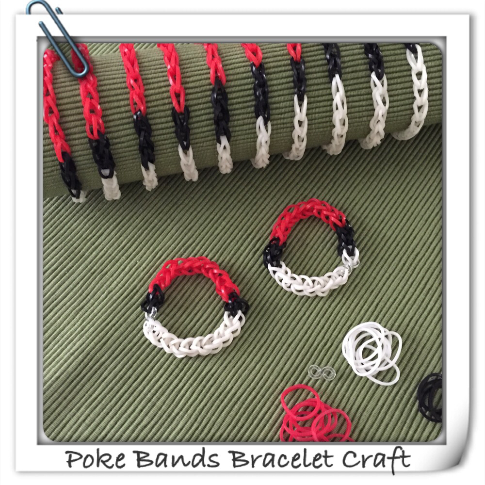 Craft a Pokemon Loom Band Bracelet