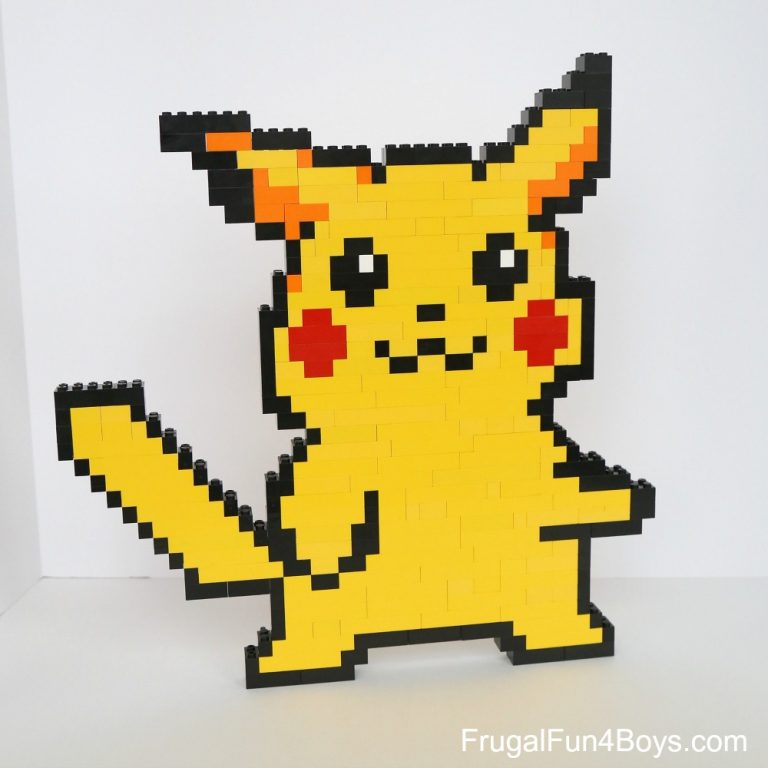Build some Pokemon from LEGO