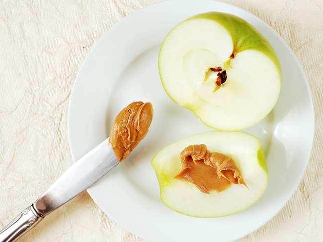 Apple Slices with Nut Butter