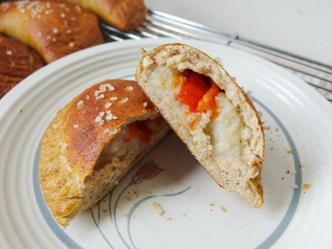 Baked Pretzel Empanadas