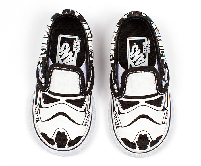Vans Star Wars Storm Trooper Slip Ons