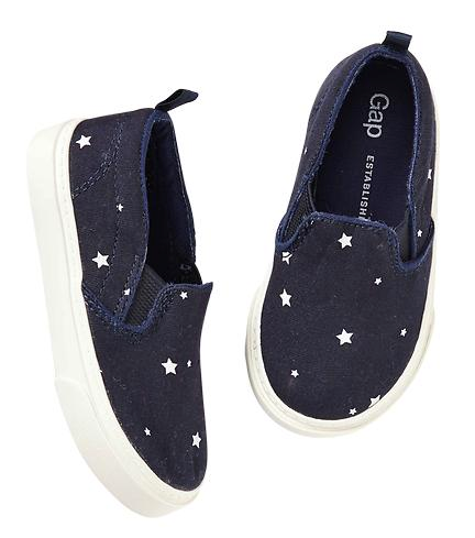 BabyGap Star Print Slip-On Sneakers