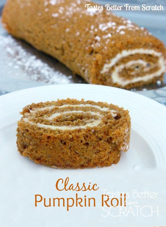 Pumpkin Rolled Cake