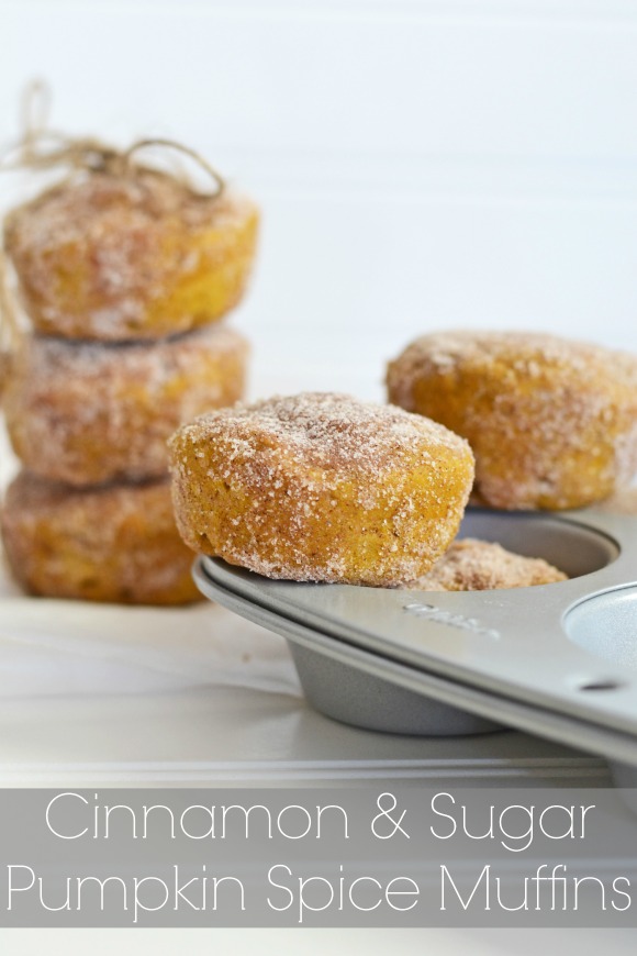 Sugared Pumpkin Mini Muffins