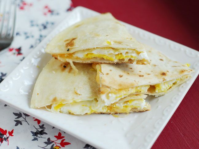 Quick and Easy Breakfast Quesadilla