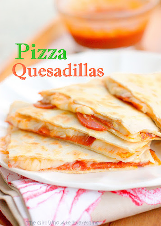 Pizza Quesadillas