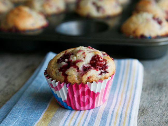 Raspberry Muffins