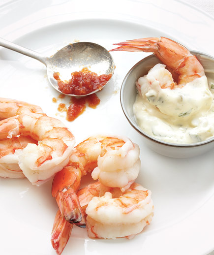 Shrimp and Tarragon Aioli