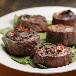 Flank Steak Pinwheels