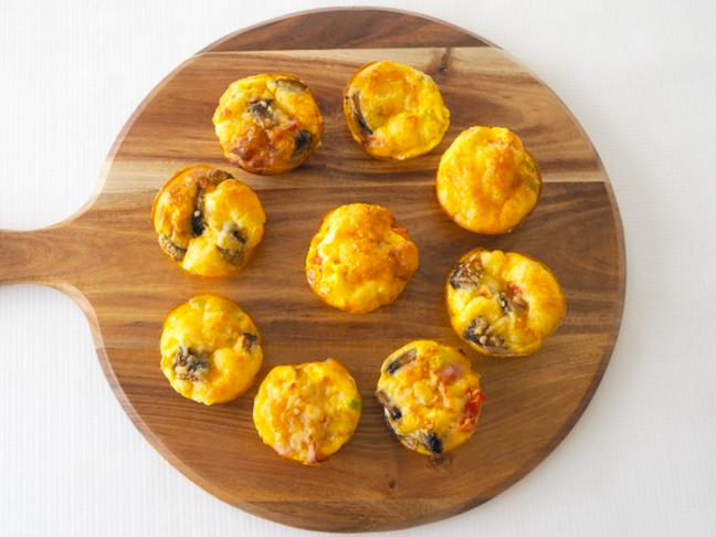 Mini Quiche Muffins