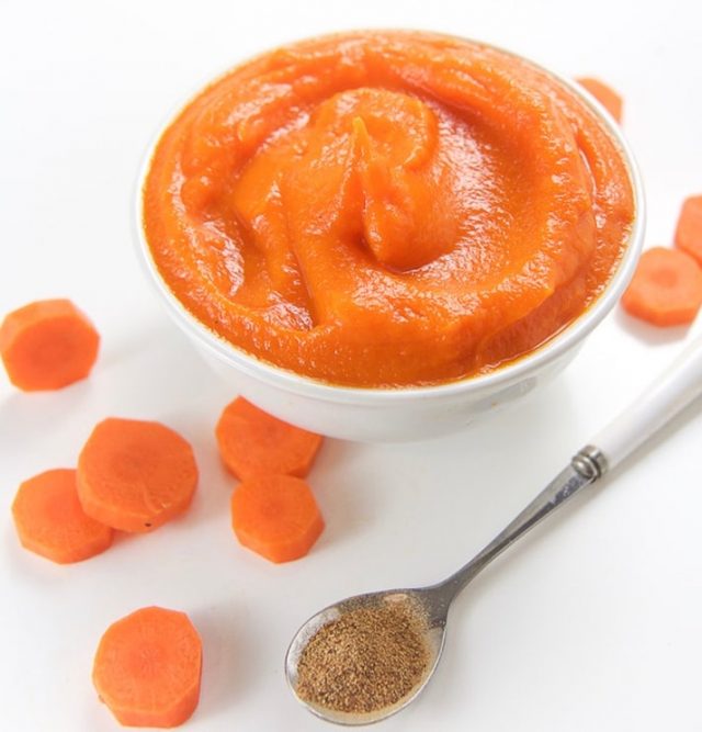 Carrot & Nutmeg Baby Food