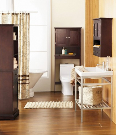 Use the Space Above Your Toilet