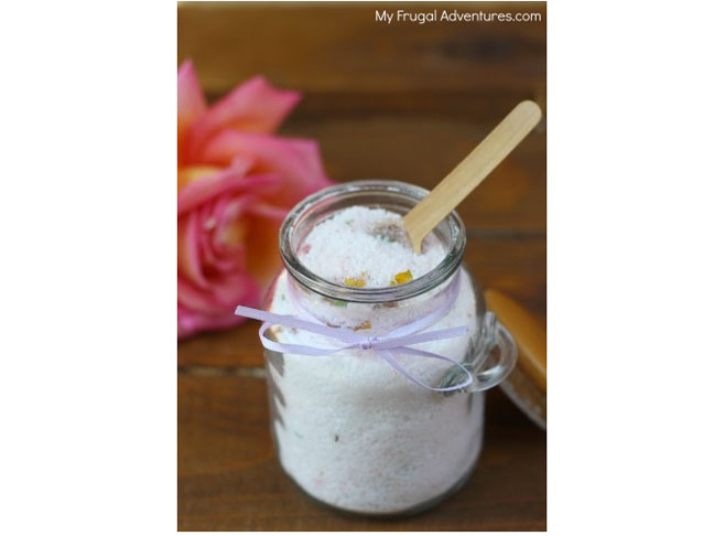 Rose Petal Bath Salts & Foot Soak