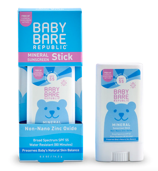Bare Republic Mineral SPF 55 Baby Sunscreen Stick