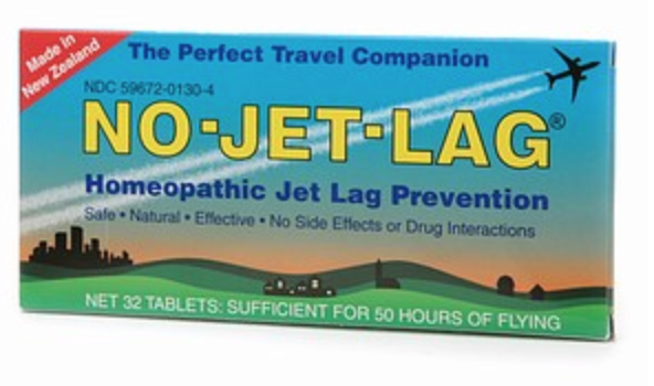 No-Jet-Lag Homeopathic Jet Lag Prevention Tablets