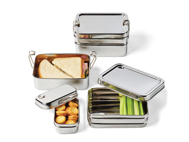 Stainless Steel 3-in-1 ECOlunchbox