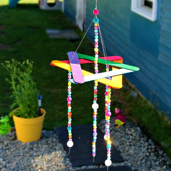 Popsicle Stick Wind Chime