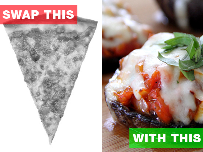 Swap pizza for...