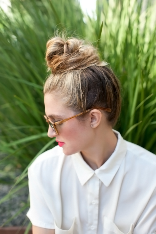 Tousled Top Knot 