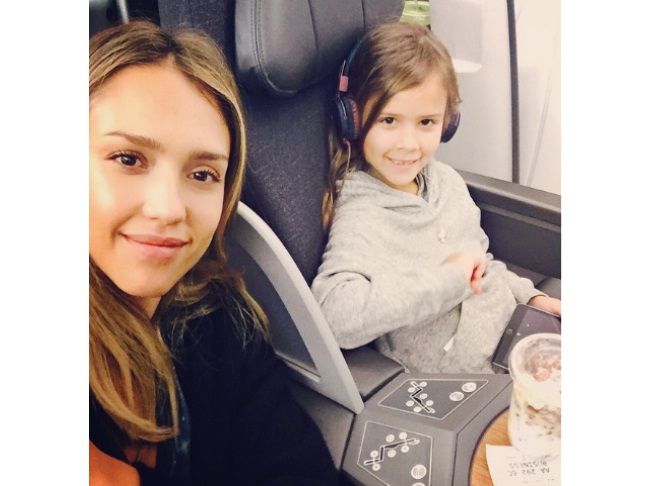 Jessica Alba & Honor Warren