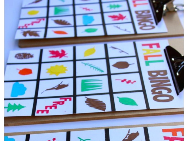 Engage them in a game (or two) of DIY Bingo.