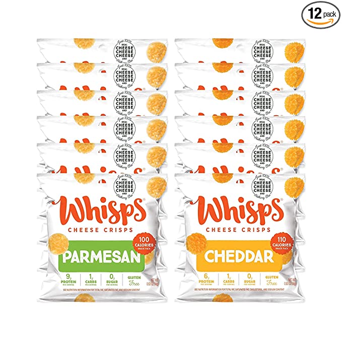 Whisps Parmesan and Cheddar Snack Packs