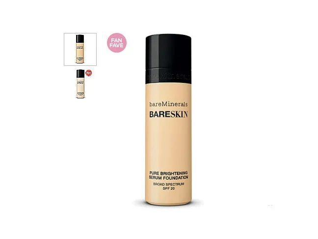 BareMinerals BareSkin Pure Brightening Serum Foundation Broad Spectrum SPF 20, $29