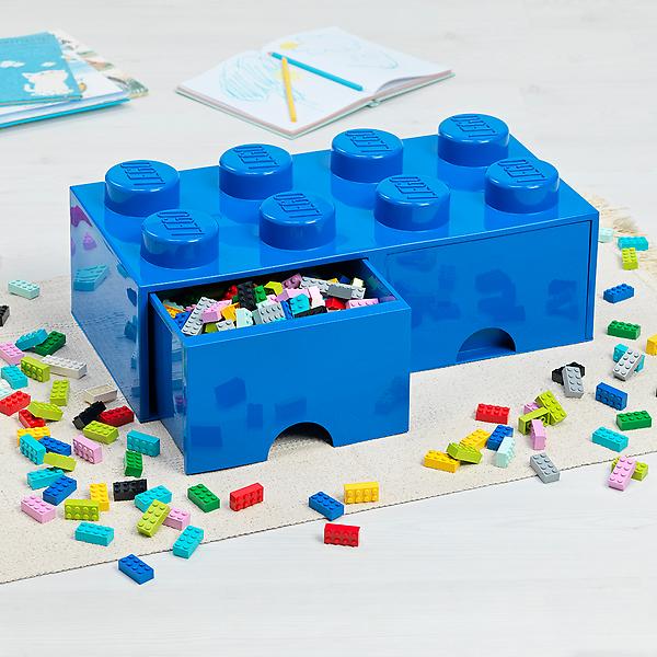 LEGO 3-Tier Drawer Organizer with Baseplate