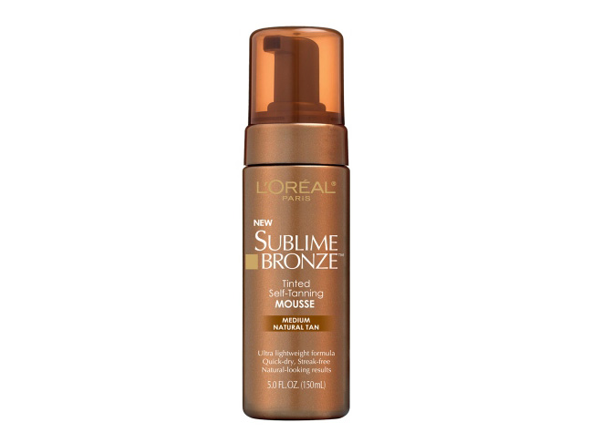L'Oreal Sublime Bronze Tinted Self-Tanning Golden Mousse 