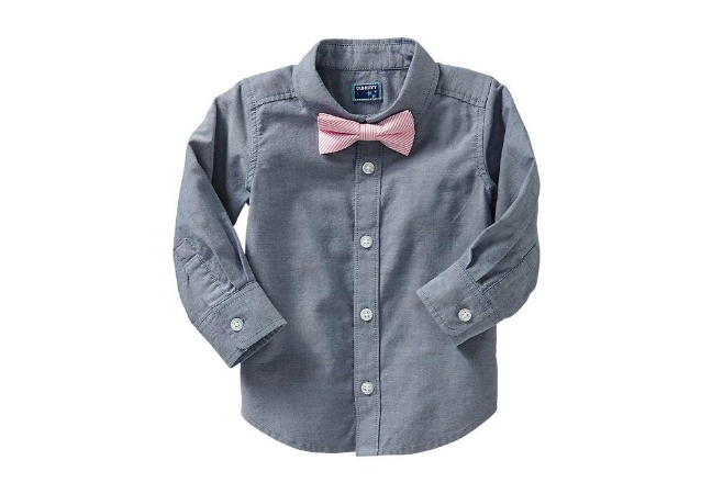 Old Navy Shirt and Bow Tie Set