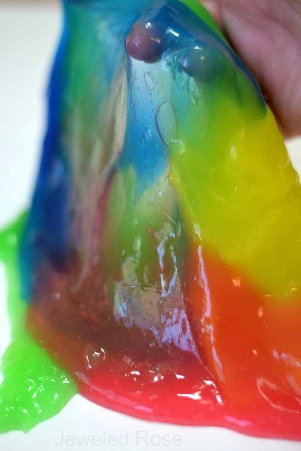 Colorful Kool-Aid Slime