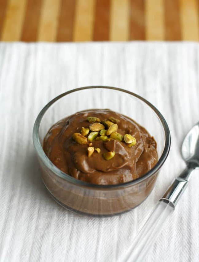 Vegan Chocolate Avocado Pudding