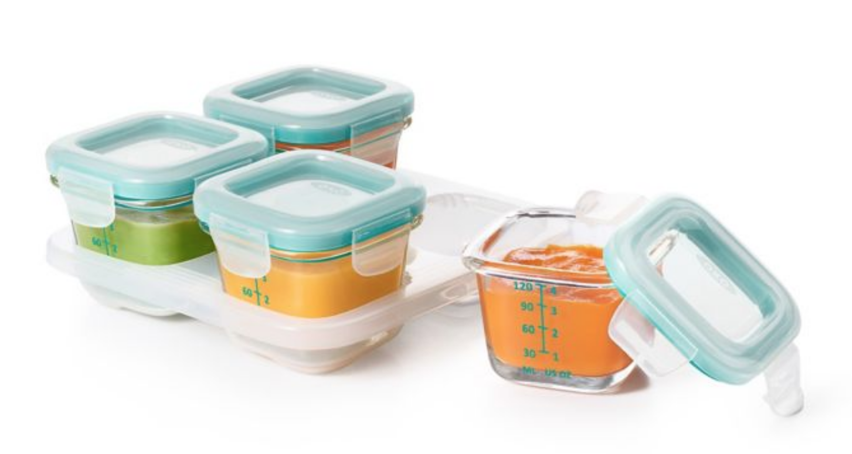 OXO Tot® 4 oz. Glass Baby Food Storage Blocks