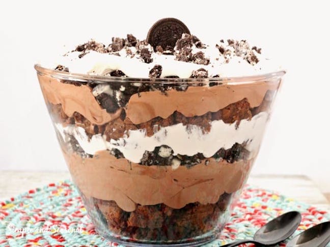 Oreo Brownie Trifle