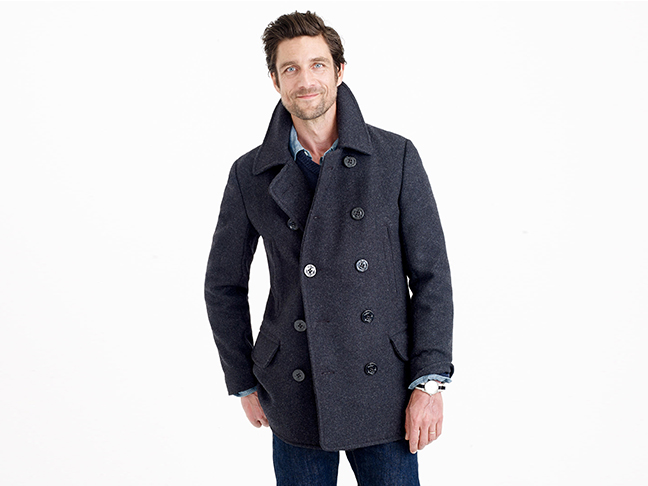 Peacoat from J. Crew