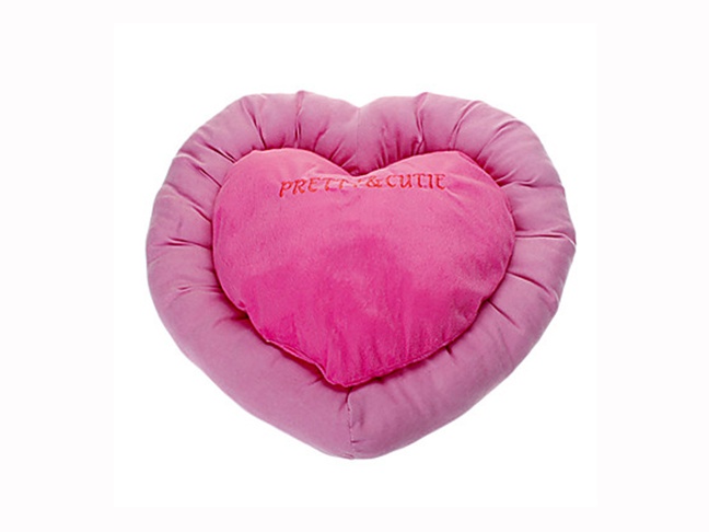 Heart Shaped Dog Bed