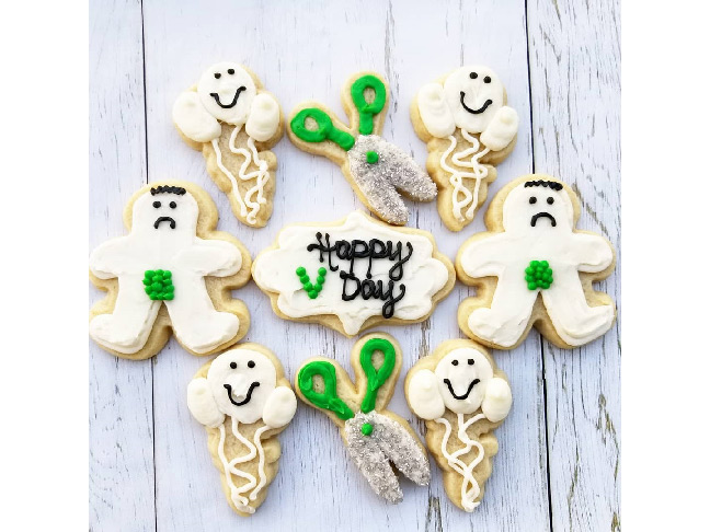 Happy Vasectomy Day Cookies