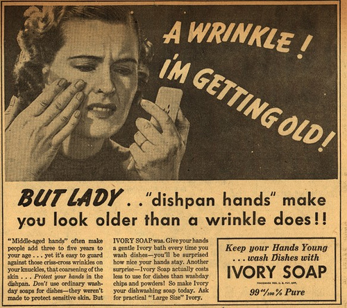 Ivory Soap Instead of Botox
