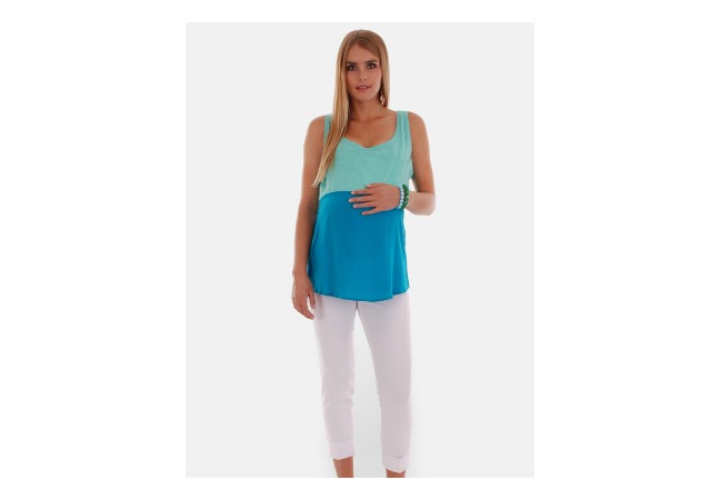 Everly Grey 'River' Maternity Tank