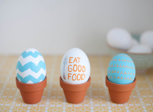 Mini Easter Egg Planters