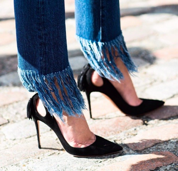 Create fringe hems.