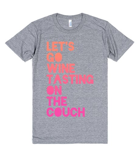 Wine Tasting on the Couch