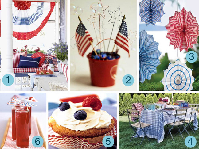 Festive Fouth Of July Decorating idas Festive Fouth Of July Decorating idas