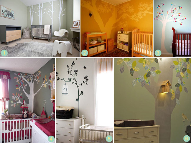Tree Nursery Room Motif