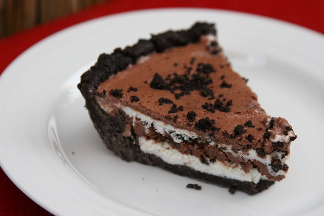 Chocolate and Vanilla Mud Pie