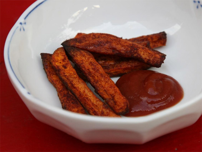 Spiced Yam Fries