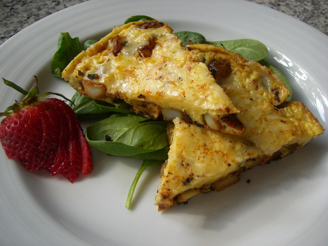 Pesto Potato Frittata